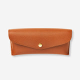 Glasses Case Soft Pu Brown (In)