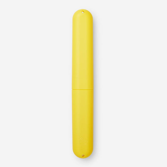 Toothbrush Case Recycled Plastic Yellow