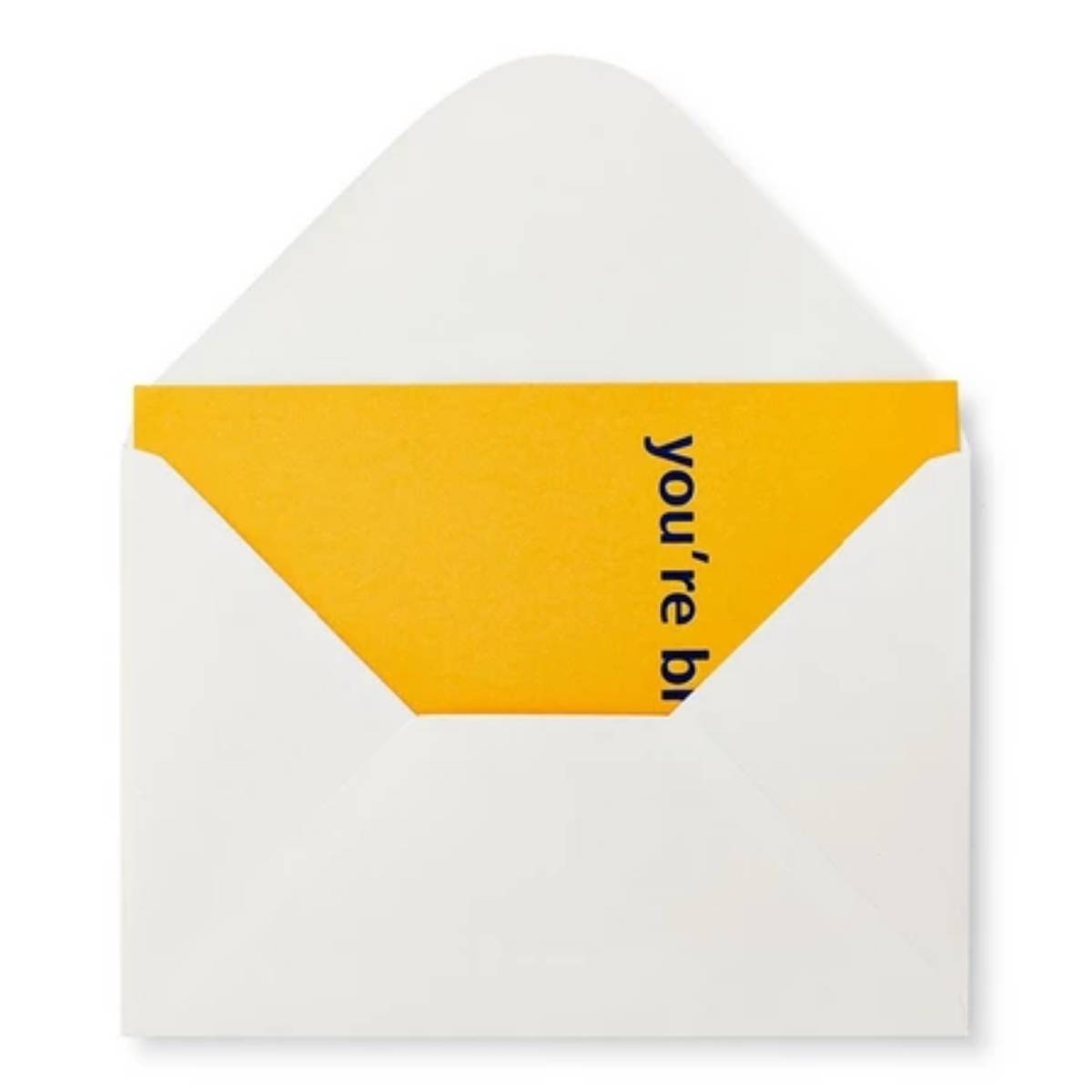 Card Yellow You'Re Brilliant