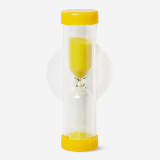 Sand Timer For Tooth Brushing Yellow