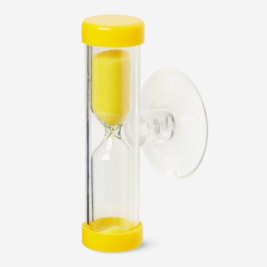 Sand Timer For Tooth Brushing Yellow