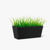 Toothbrush Holder Abs Black with Grass