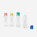 Trvl Bottles 4Pcs Clrd In Eva Zipperbag