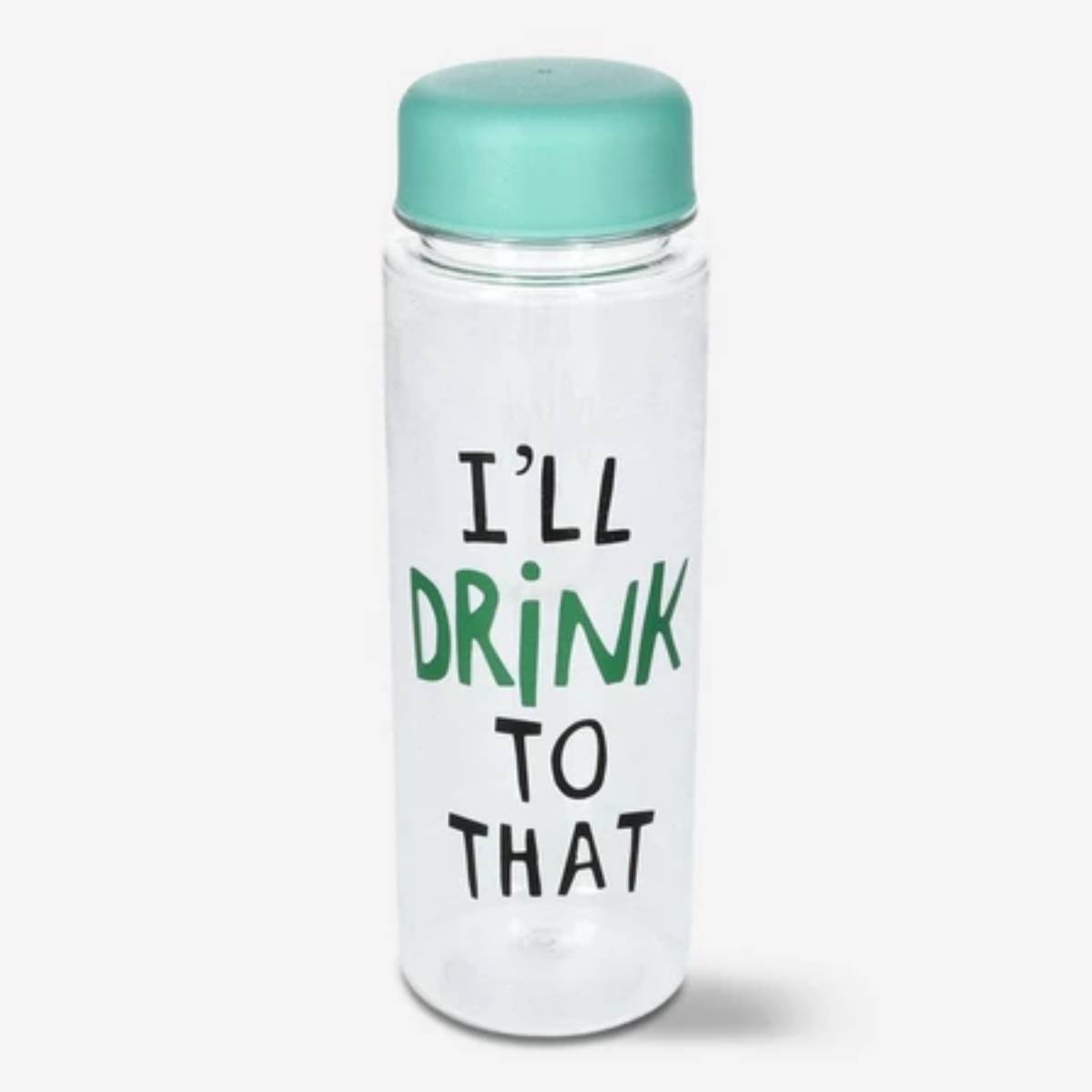 Bottle Drinking 500Ml Green Lid And Text