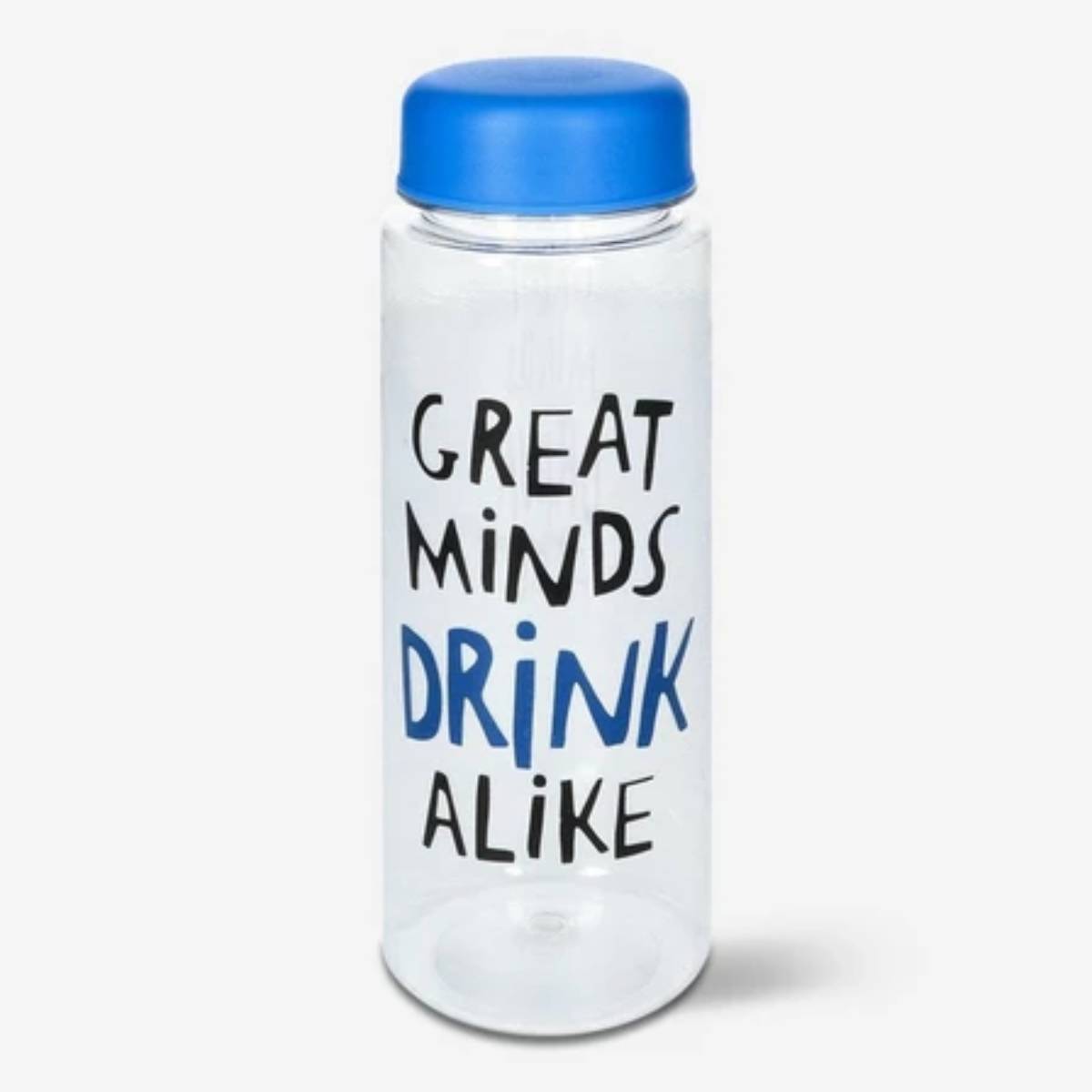 Bottle Drinking 500Ml Blue Lid And Text