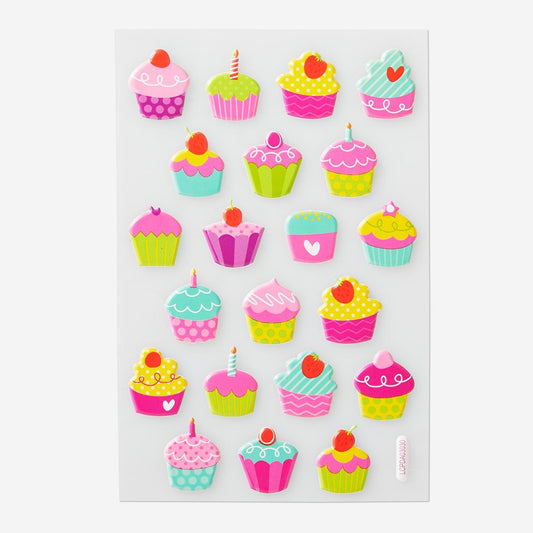 Stickers Puffed Cake