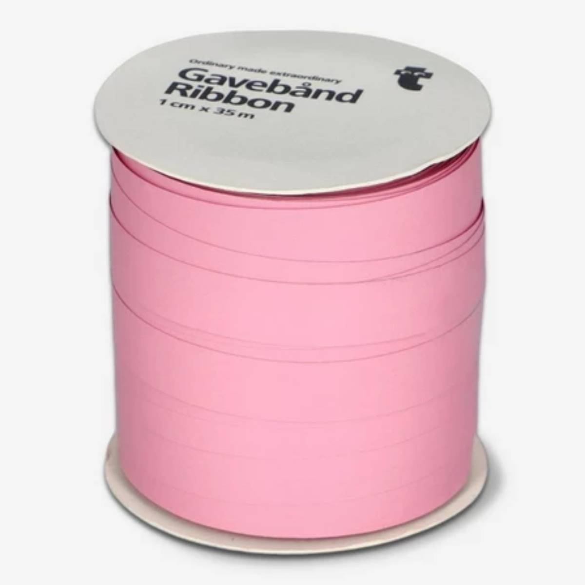 Ribbon Matt Metallic Pink 10MM 35M