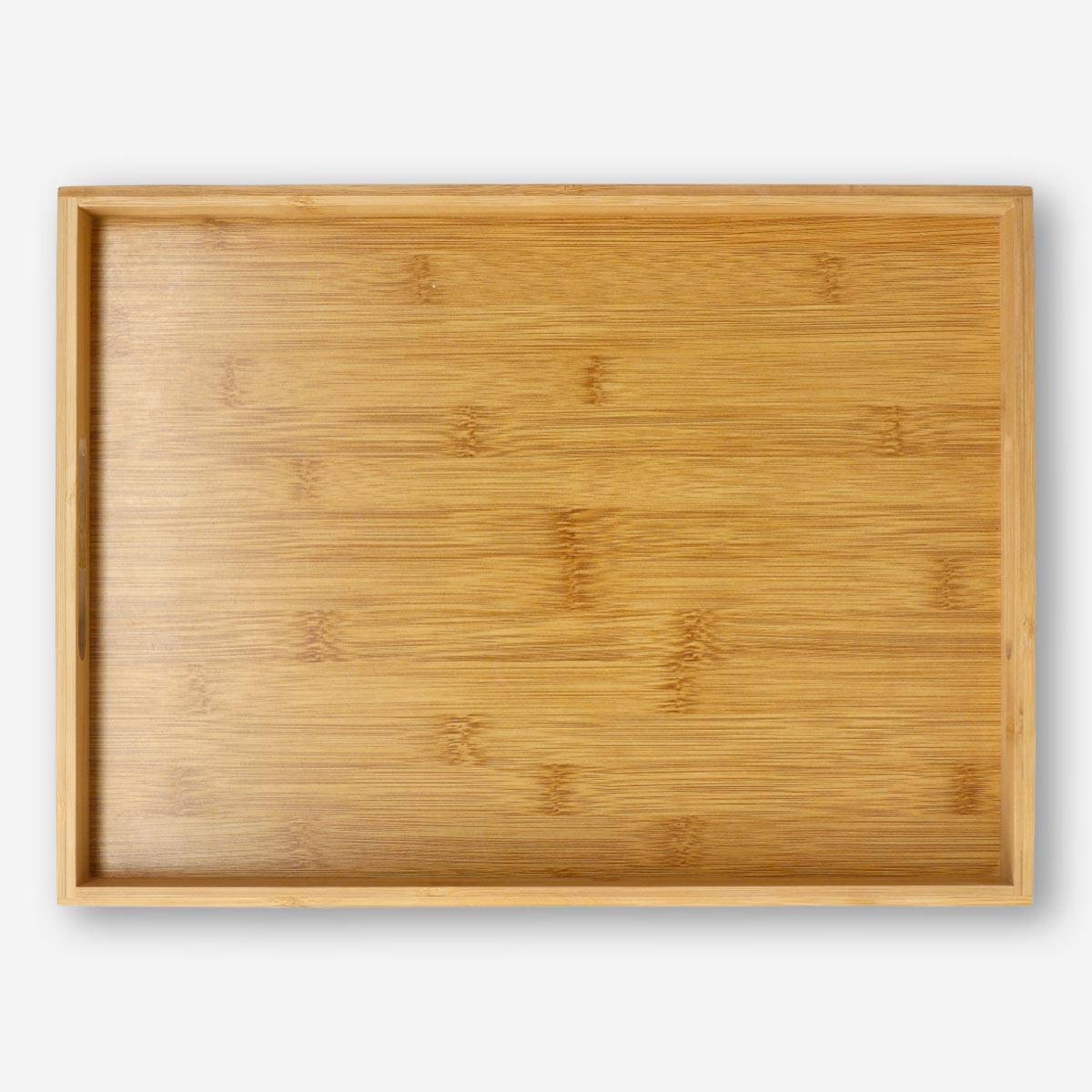 Tray Fsc Bamboo 38X28X4Cm