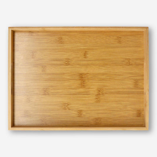 Tray Fsc Bamboo 38X28X4Cm