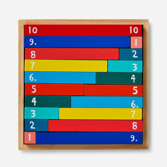 Puzzle Numbers Wooden