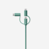 Charging Cable 300Cm 3-In-1 Green