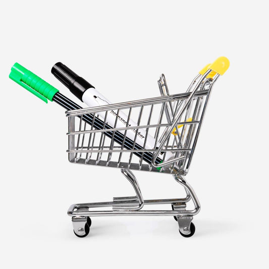 Shopping Cart Mini Yellow