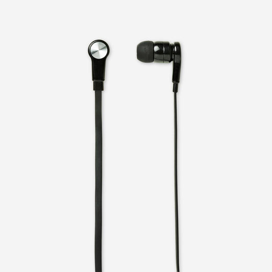 Earphones With Microphone Black