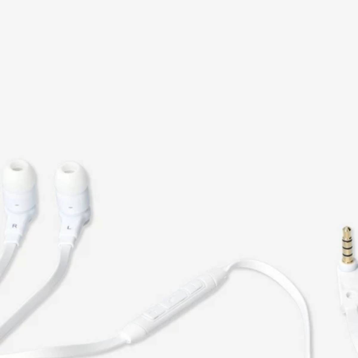 Earphones With Microphone White