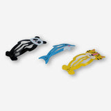 Hair Clip Animals 3 Pcs