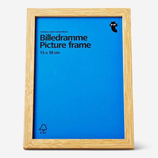 Frame Photo Bamboo Look 13X18 Cm