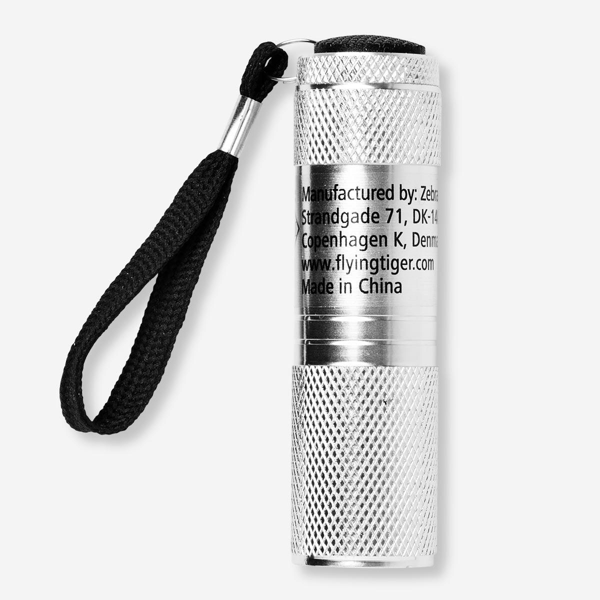 Flashlight 9Led Silver – Flying Tiger Copenhagen