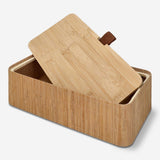 Box Bamboo Sticks With Lid Large