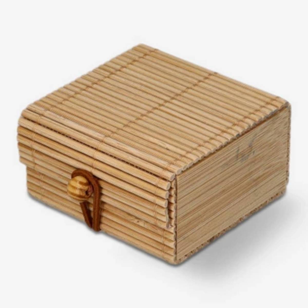 Box Bamboo 6X6X3,5 Cm