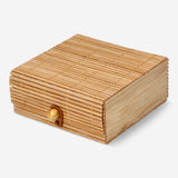 Box Bamboo 9X9X4 Cm