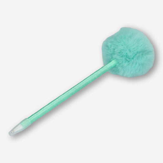 Pen With Pom Pom Green