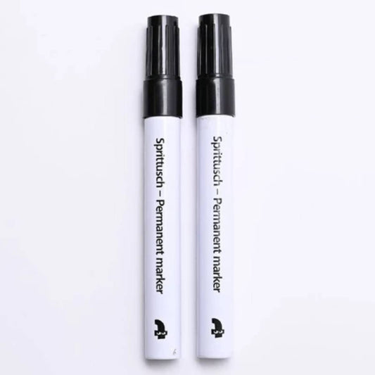 Permanent Marker Black 2 Pcs