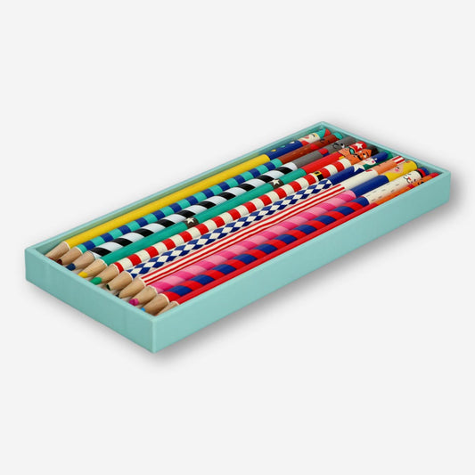 Pencils Coloring In Box Amusement Park