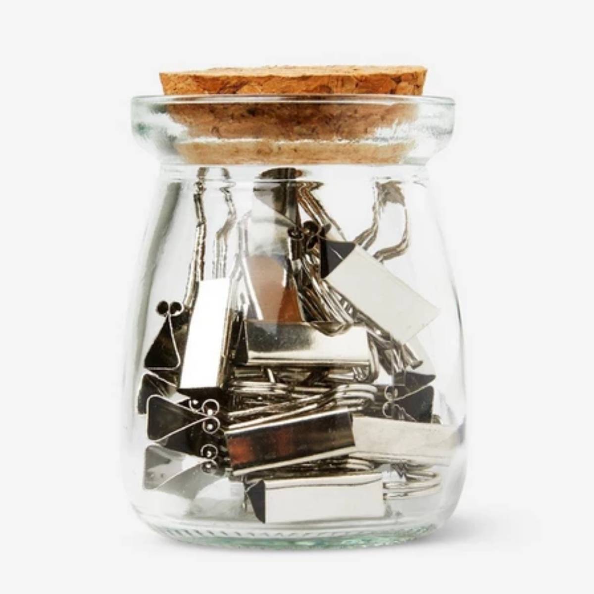 Office Clips In Glass Jar 20 Pcs – Flying Tiger Copenhagen