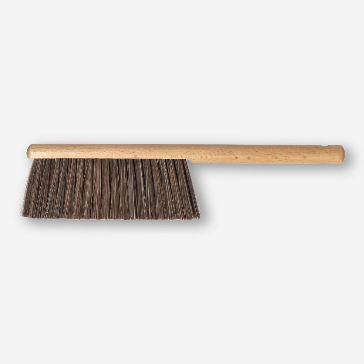 Broom with Wood Handle Brown