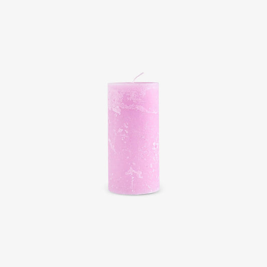 Rustic Candles Light Pink Dia57 X 120Mm