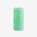Rustic Candles Light Green Dia57 X 120Mm