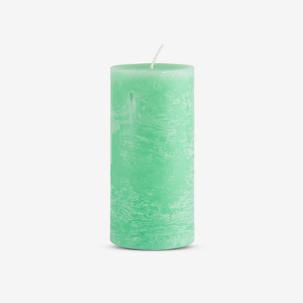 Rustic Candles Light Green Dia57 X 120Mm
