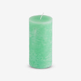 Rustic Candles Light Green Dia57 X 120Mm