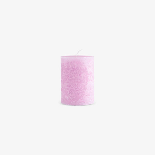 Rustic Candles Light Pink Dia57 X 80Mm