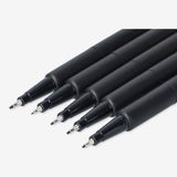 Drawing Pens Black 5Pcs