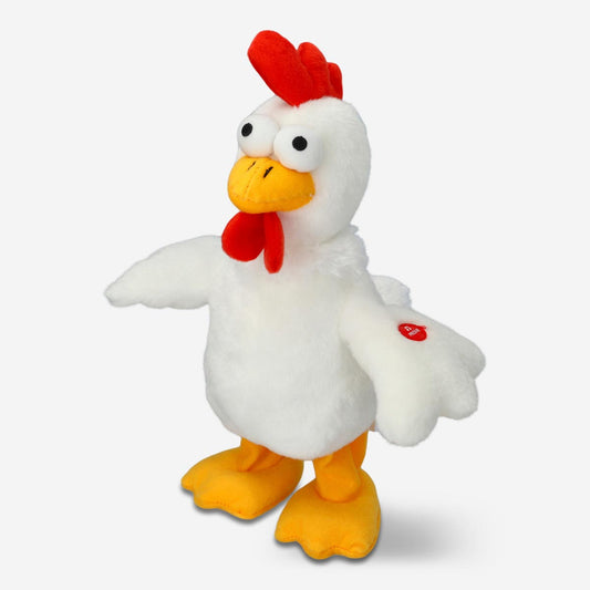 Chicken Singing And Dancing White