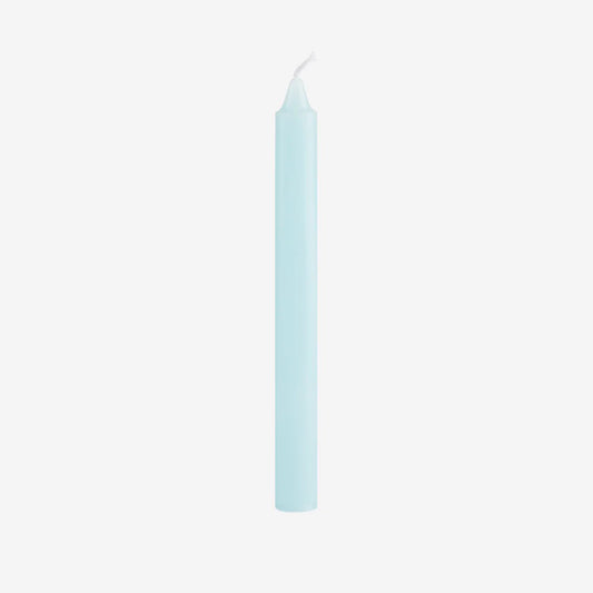 Classic Dinner Candles Blue Dia22 X 240Mm - Row