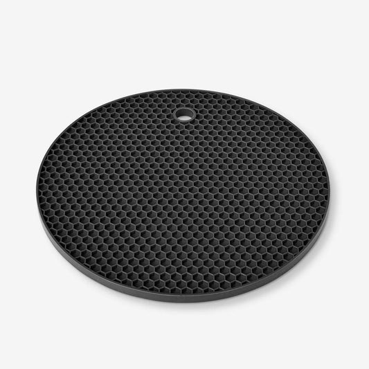 Heat Pad 1Pcs Dia: 18Cm Silicone Grey