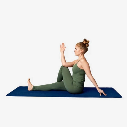 Yoga Mat 183X61X0,4Cm Dark Blue