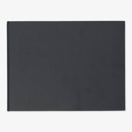 Sketch Book Black A4 Solid Back