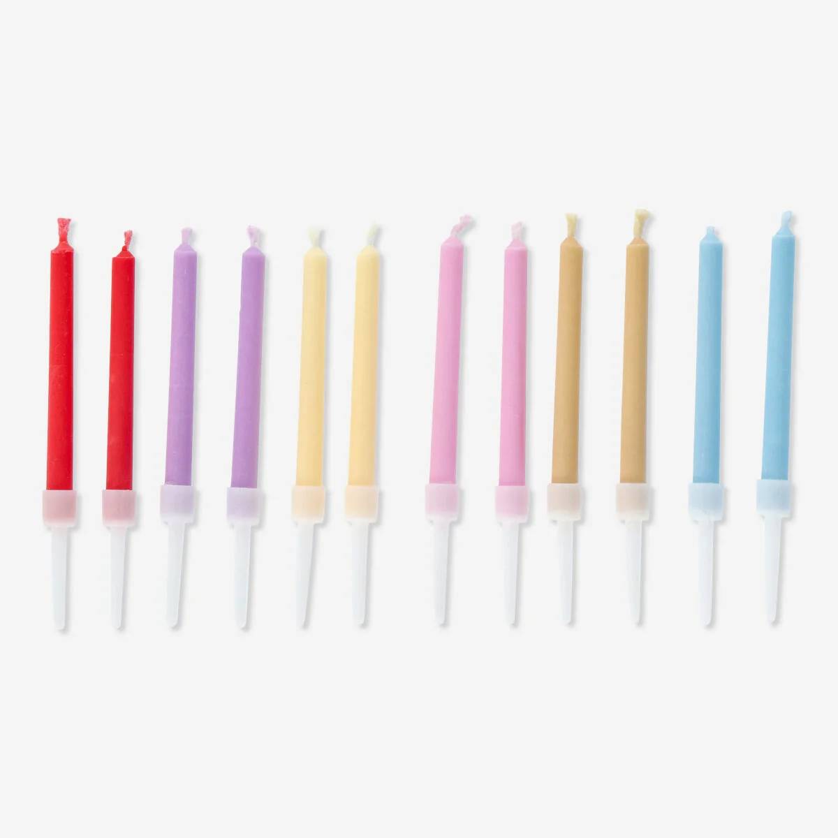 Colour Flame Candles