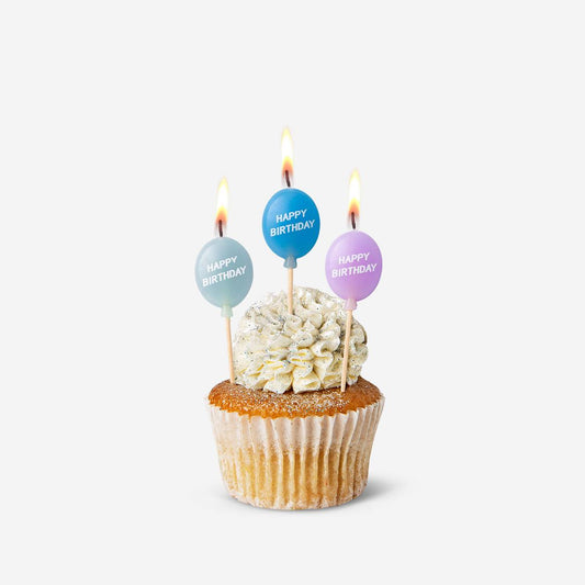 Cake Deco Chandelabre White 9 Candles