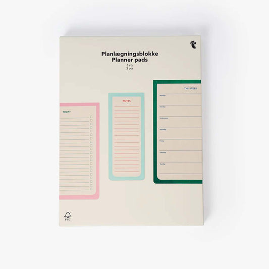 Noteblock Planners 3 Pcs