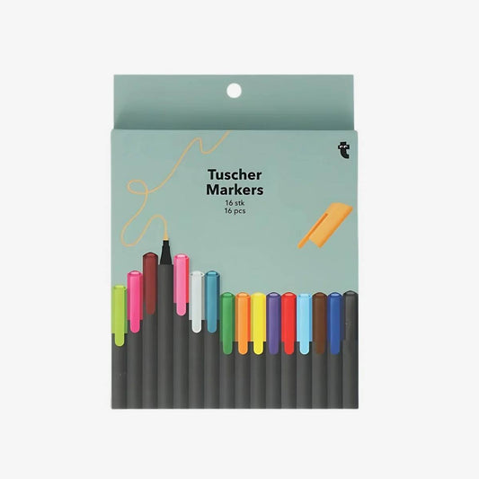 Permanent Marker 16 Pcs