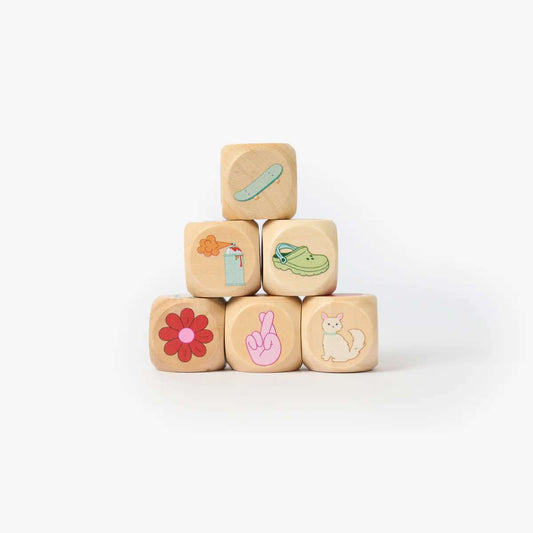 Dice Story Dice Game 6 Pcs
