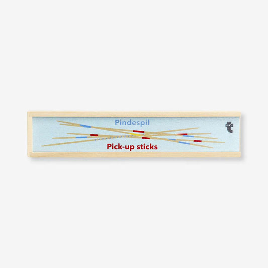 Game Pick Up Sticks In Wooden Box