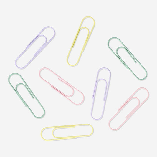 Clips Big 4 Mix Col 8 Pcs