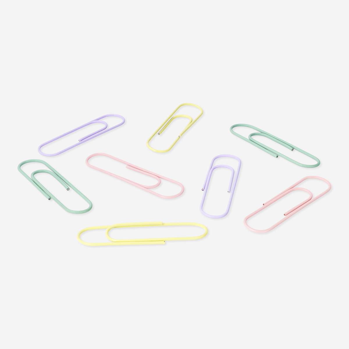 Clips Big 4 Mix Col 8 Pcs