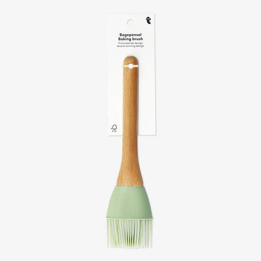 Brush Baking 21Cm Silicone And Wood