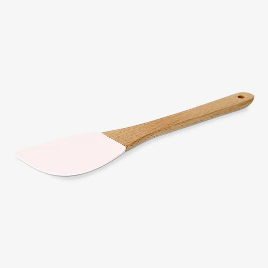 Spatula 21Cm Silicone And Wood Small